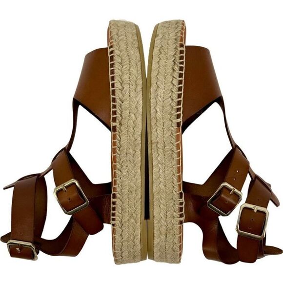 NWT Clio Platform Gladiator Espadrilles Sandal - Picture 7 of 15
